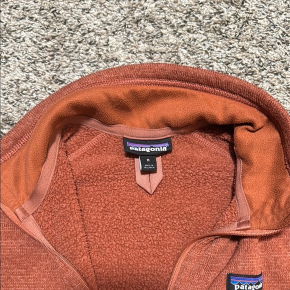 Patagonia Burnt Orange Better Sweater Jacket - Picture 5 of 7